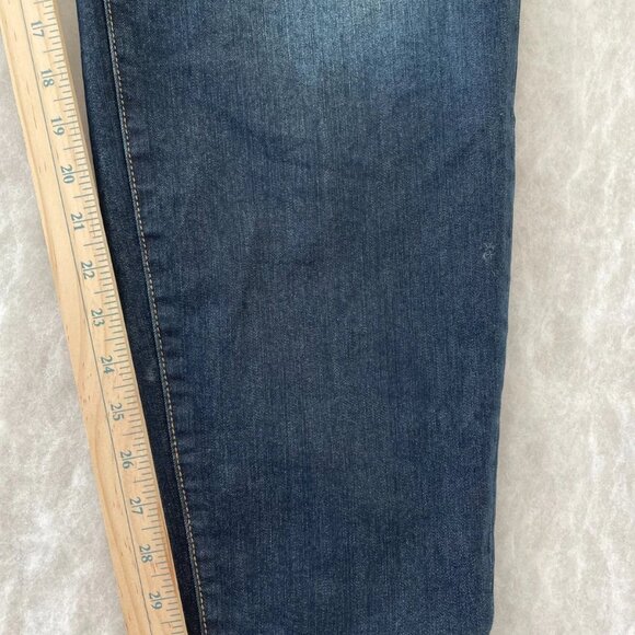 NWT Torrid Womens Deep Blue High Rise Stretch Curvy Skinny Denim Jeans Size 26R - Picture 9 of 11